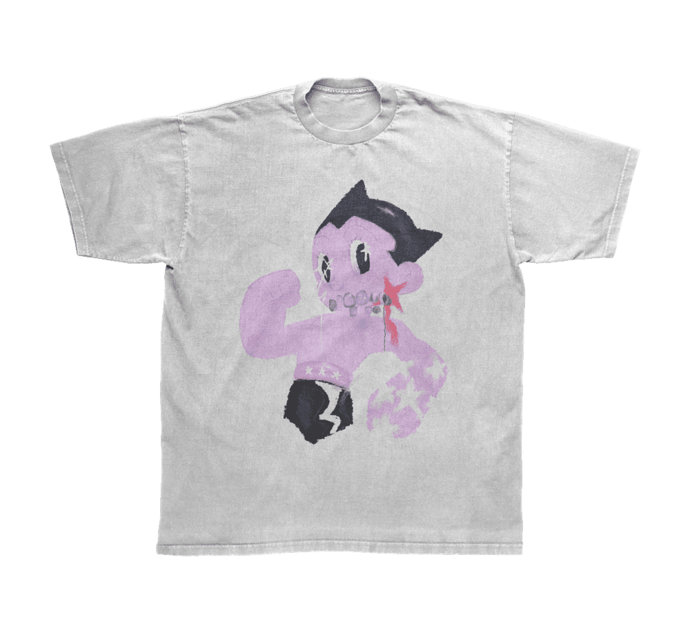 PINK ASTRO BOY TEE